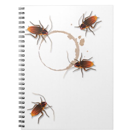 Carnet Bugzeez_Icky Sticky Roaches personnalisé (Devant)