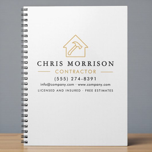 Carnet Building Construction White Gold