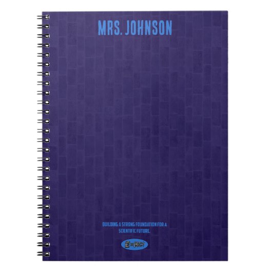 Carnet Building Strong Foundation For Scientific Future (Devant)