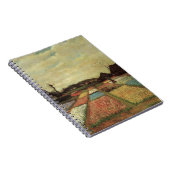 Carnet Bulb Fields par Vincent van Gogh. (Côté Droit)