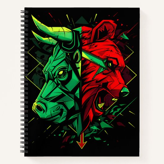 Carnet Bull Bear Duel Forces (Devant)