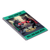 Carnet Bull et ours Customisés (Côté Droit)