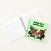 Carnet Bull et ours Personnalisé (Intérieur)