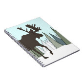 Carnet Bull Moose et Forêt (Côté Droit)