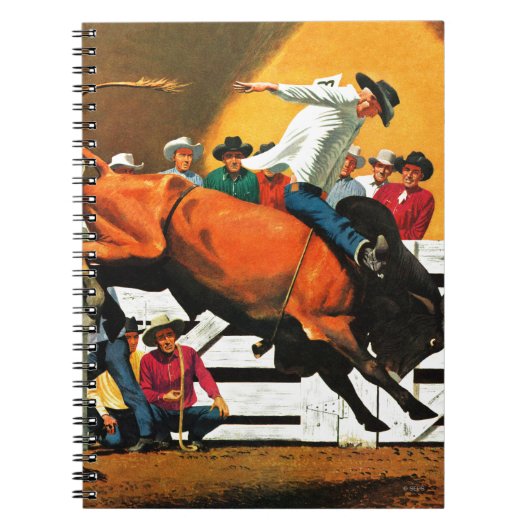 Carnet Bull Riding par Fred Ludekens (Devant)