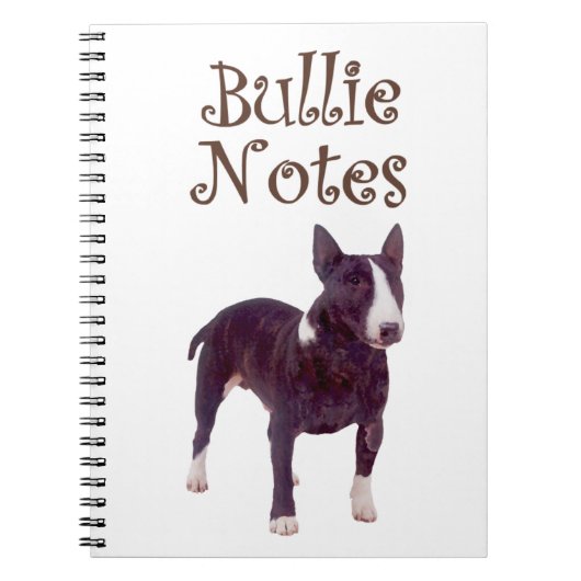 Carnet Bull Terrier (Devant)