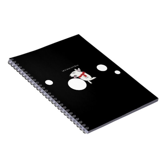 Carnet Bull Terrier (Côté Droit)