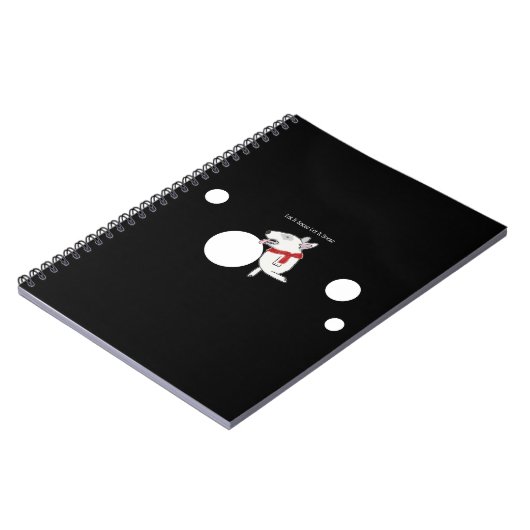 Carnet Bull Terrier (Côté gauche)