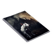 Carnet Bull Terrier Halloween Épouvantable (Côté Droit)