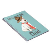 Carnet Bull Terrier Papa (Côté Droit)