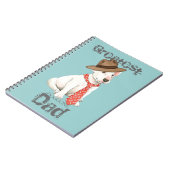 Carnet Bull Terrier Papa (Côté gauche)
