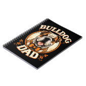 Carnet Bulldog Dad – Cute Vintage Bulldog Father’s Day (Côté gauche)