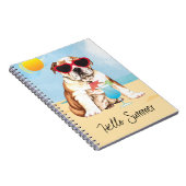 Carnet Bulldog été (Côté Droit)