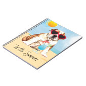 Carnet Bulldog été (Côté gauche)
