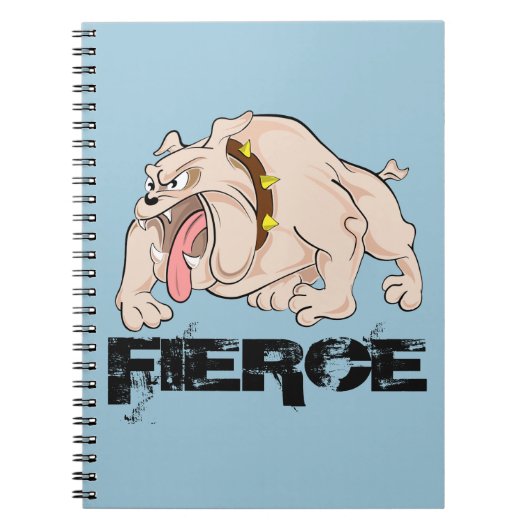 Carnet Bulldog Fierce (Devant)