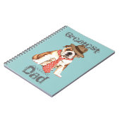Carnet Bulldog Papa (Côté gauche)