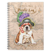 Carnet Bulldog Pirate (Devant)