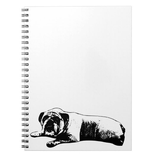 Carnet Bulldog Thoughts Companion (Devant)