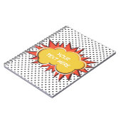 Carnet Bulle faite sur commande des textes d'explosion de (Côté gauche)