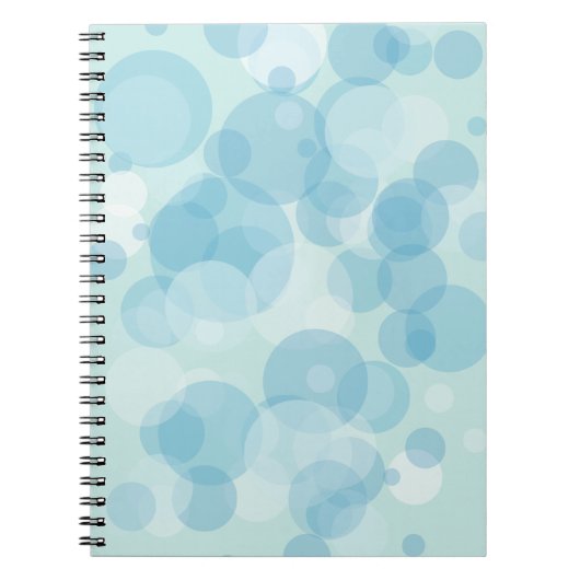 Carnet Bulles Bleues (Devant)