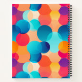 Carnet Bulles colorées Abstraites (Dos)