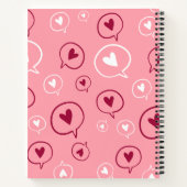 Carnet Bulles Conversations de coeur (Dos)