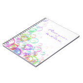 Carnet Bulles de savon (Côté gauche)