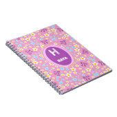 Carnet bulles mignonnes, fleur, arc enfants motif (Côté Droit)