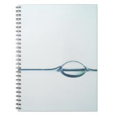 Carnet Bulles sur la surface de l'eau (Devant)