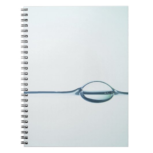 Carnet Bulles sur la surface de l'eau (Devant)