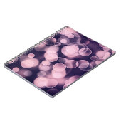 Carnet Bulles violettes (Côté gauche)