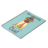 Carnet Bullmastiff Papa (Côté gauche)