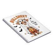 Carnet Bullsheet Highland Cow Funny Ghost (Côté Droit)