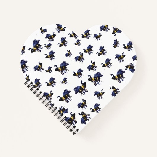 Carnet Bumble Bee Maureen Girard Wings Buzz Spring (Devant)