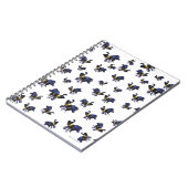 Carnet Bumble Bee Maureen Girard Wings Buzz Spring (Côté gauche)