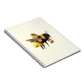 Carnet Bumble Bee transportant du pollen (Côté Droit)