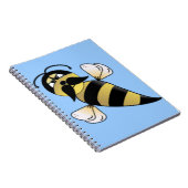 Carnet Bumble Bee with Mustache (Côté Droit)