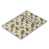 Carnet Bumble Bees Personnalisé (Côté gauche)