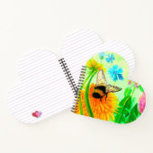 Carnet Bumblebee sur le pandelion (Intérieur)