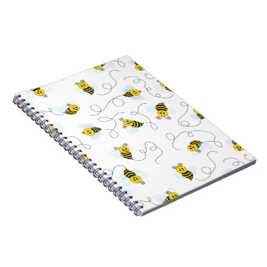 Carnet Bumblebee volant Jaune Noir Bumble Bee (Côté Droit)