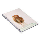 Carnet Bun de noeud à cheveux rouges (Côté Droit)