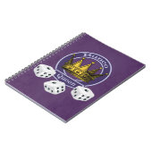 Carnet Bunco Queen Crown et Dice (Côté gauche)