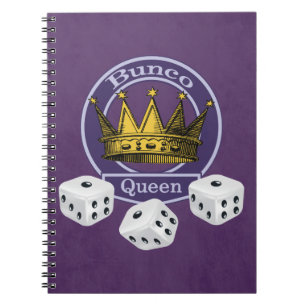 Carnet Bunco Queen Crown et Dice