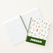 Carnet Bunnies & Canards sur le Motif de ferme (Intérieur)