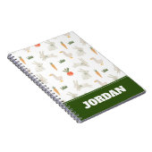 Carnet Bunnies & Canards sur le Motif de ferme (Côté Droit)