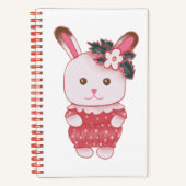 Carnet Bunny aux fraises (Recto)
