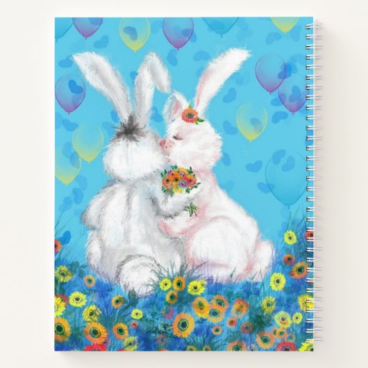Carnet Bunny couple (Dos)