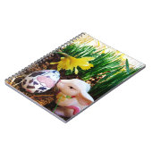 Carnet Bunny de Pâques embrasser Oeuf de vache (Côté gauche)