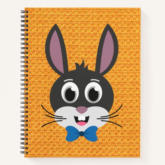 Carnet Bunny Face Boy-32886 (Devant)