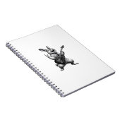 Carnet Bunny Playing Guitar Rock Star Bunny Lover Easter  (Côté Droit)